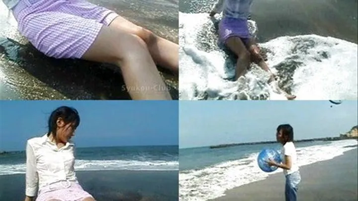 Clothes Got Wet By The Beach - WET05 - Part 2 ( - AVI Format)