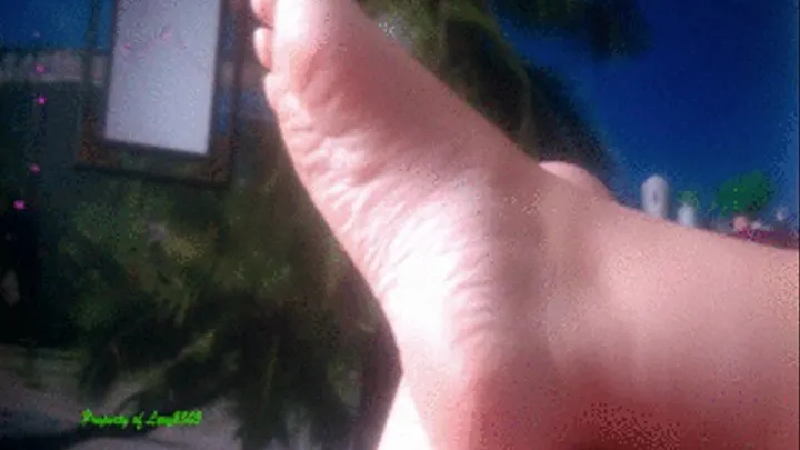 POV foot tease