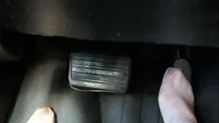 Driving Uhaul Truck In Stockings