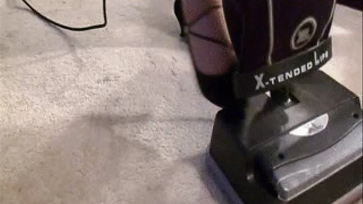 Vacuuming In Black Heels