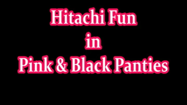 Hitachi Fun in Pink & Black