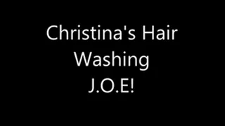 Christinas Hair Washing J.O.E.