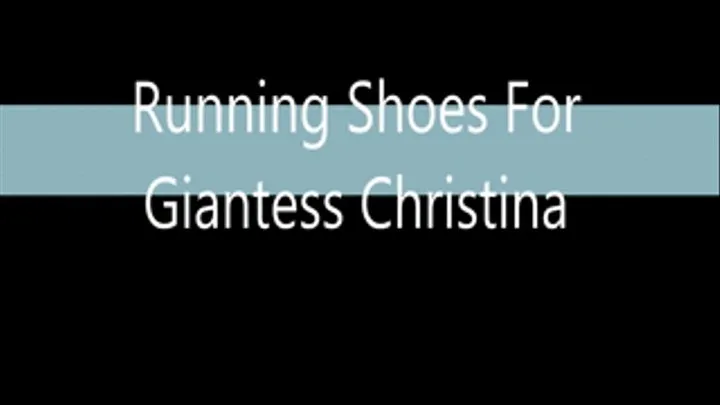 Running Shoes For Giantess Christina