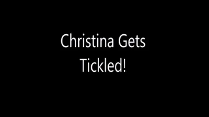 Christina Gets Tickled