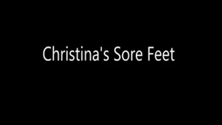 Christinas Sore Feet