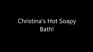 Christinas Hot Soapy Bath