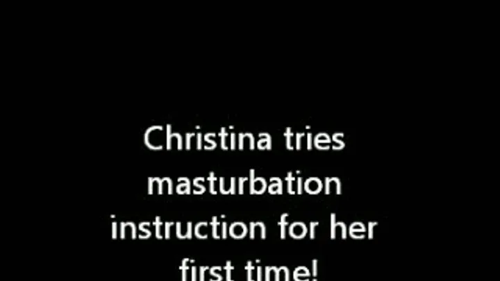 Masturbation instruction