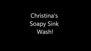 Christinas Soapy Sink Wash