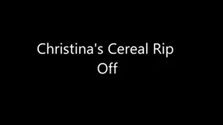 Christinas Cereal Rip Off