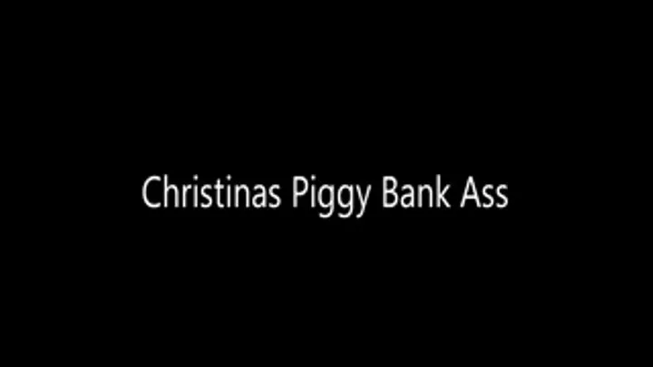 Christinas Piggy Bank Ass