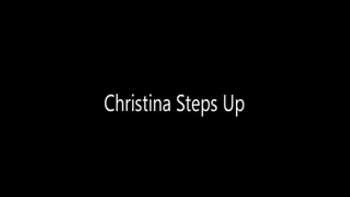 Christina Steps Up