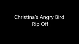 Christinas Angry Bird Rip Off