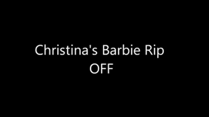 Christina's Barbie Rip OFF