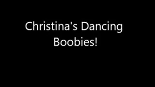 Christinas bouncing boobies for truckers