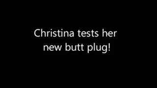 Christinas butt plug test