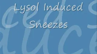 lysol Induced Sneezing