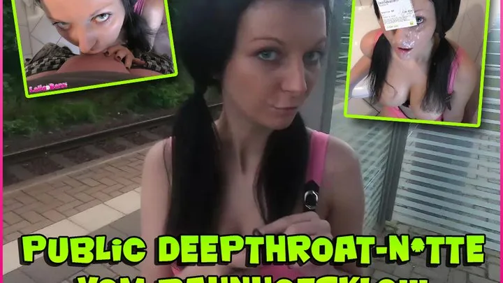 Public Deepthroat-Whore from the Station Toilet!!!