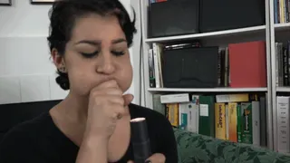 Sedusa Warms Up Her Face and Tries the "Smokin' Hot" Test