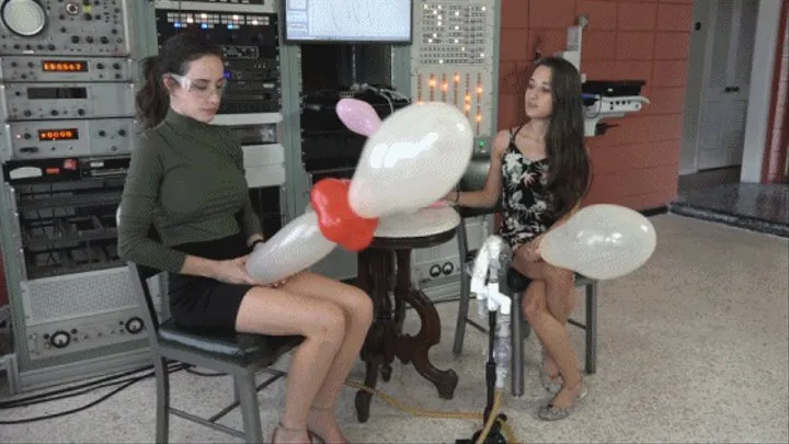 Ama Rio and Freya Von Doom Explore Adult-Themed Balloons - Part I