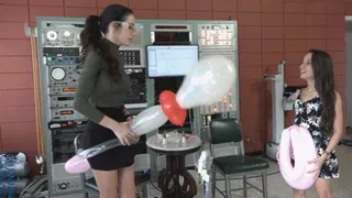 Ama Rio and Freya Von Doom Explore Adult-Themed Balloons - Part II