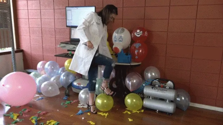 Aries Clears the Laboratory of Unauthorized Balloons