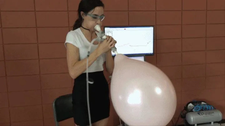 Ama Rio Blows Her First Double-Stuffed Balloon to Bursting