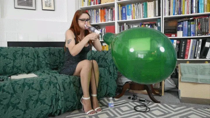 Violet Compares the Size and Bursting Pressure of Two 14-inch Round Balloons