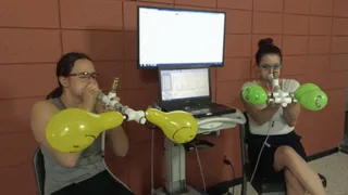 Indica and Karly Demonstrate Parallel Inflation Using the Compact Multiflators