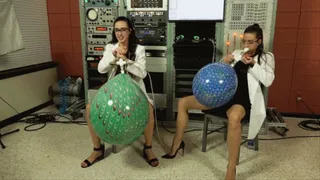 Ama Rio and Sierra Sauvage Blow Suzuki Peacock Balloons to Bursting