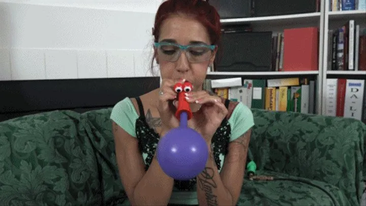 Stefania Tests a New Balloon Inflation Aid