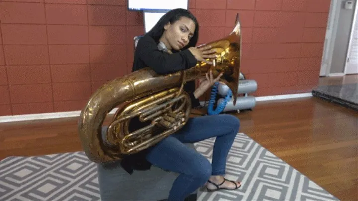 Yoko Experiments with Tuba Sounds