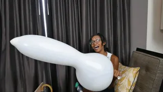 Sadie Santana Attempts to Blow Up the Elusive French Phallus Figurine