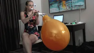 Ophelia Blows Single and Double-Stuffed Q16 Balloons
