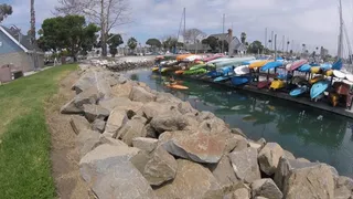 Paddling Under the Bridge