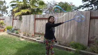 Backyard Bubble Fail