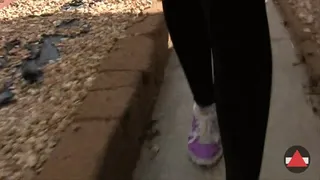 Kandy's Purple Sneakers