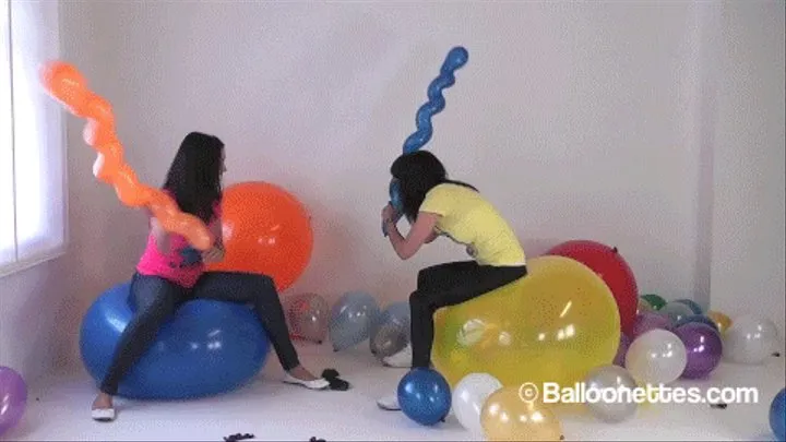 Balloonettes Blow Pop and Battle