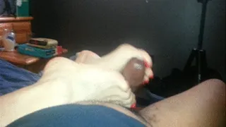 Ally's first footjob part 2