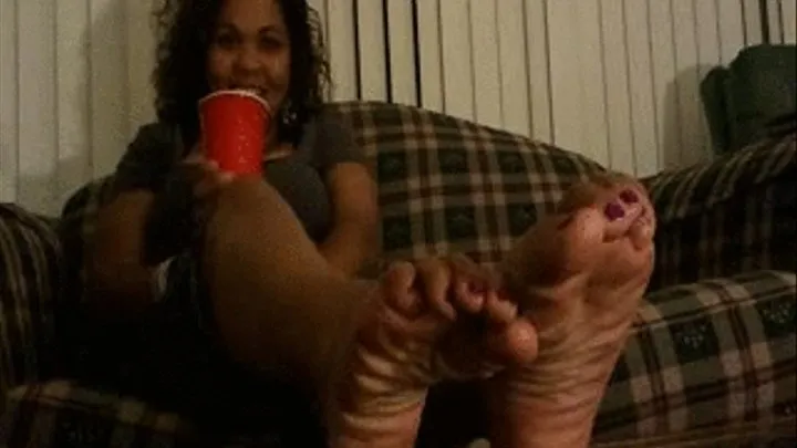 Magic's high arched wrinkled soles