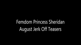 August Jerk Off Teasers