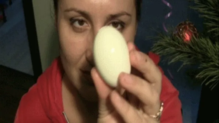 To swallow eggs