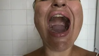 Uvula in the mouth is very close