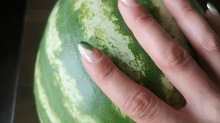 NAIL FETISH WATERMELON GROPE by Goddess Bianca