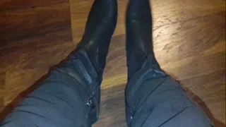 PART 2 GODDESS BIANCA KNEE HIGHS OUT OF BOOTS VERY SMELLY