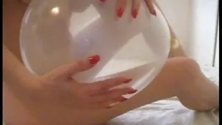 SQUIRTING ON SEE THRU LOON