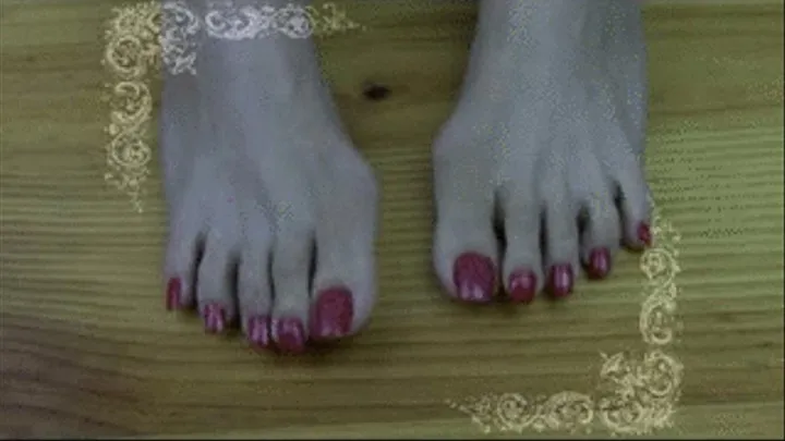 Glittery Red toes (Complete Collection)