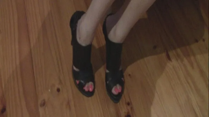 High Heels and Foot Tease