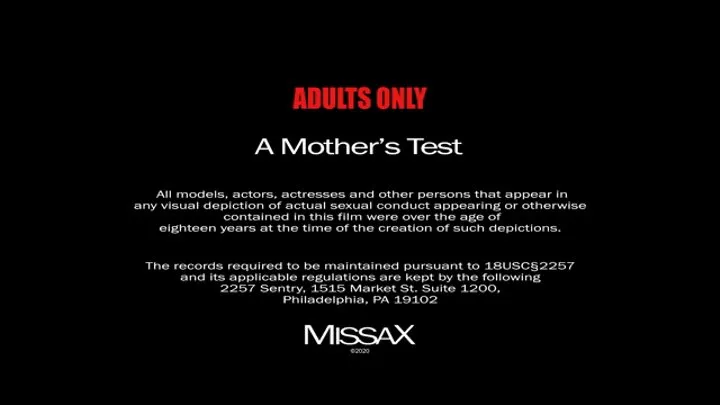 MissaX - A Step-Mother's Test pt3