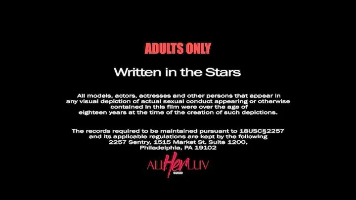 AllHerLuv - Written in the Stars pt1