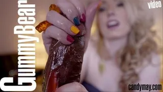 Gummy bear handjob